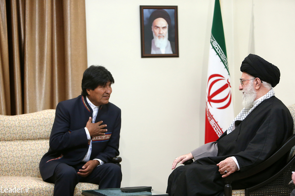 رییس جمهوری بولیوی با رهبر معظم انقلاب اسلامی دیدار کرد