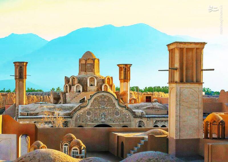 تصاویری از معماری جذاب و شگفت انگیز کاشان تصاویری از معماری جذاب و شگفت انگیز کاشان