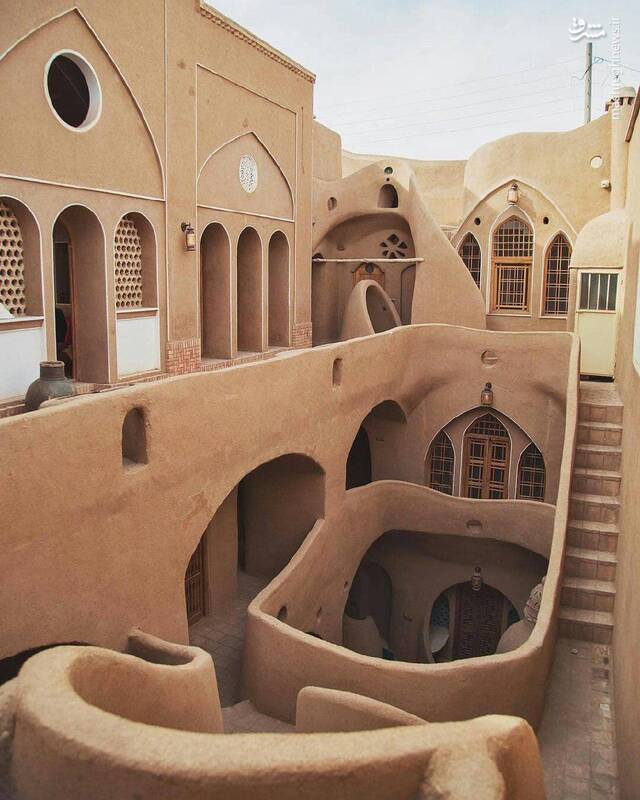 تصاویری از معماری جذاب و شگفت انگیز کاشان تصاویری از معماری جذاب و شگفت انگیز کاشان