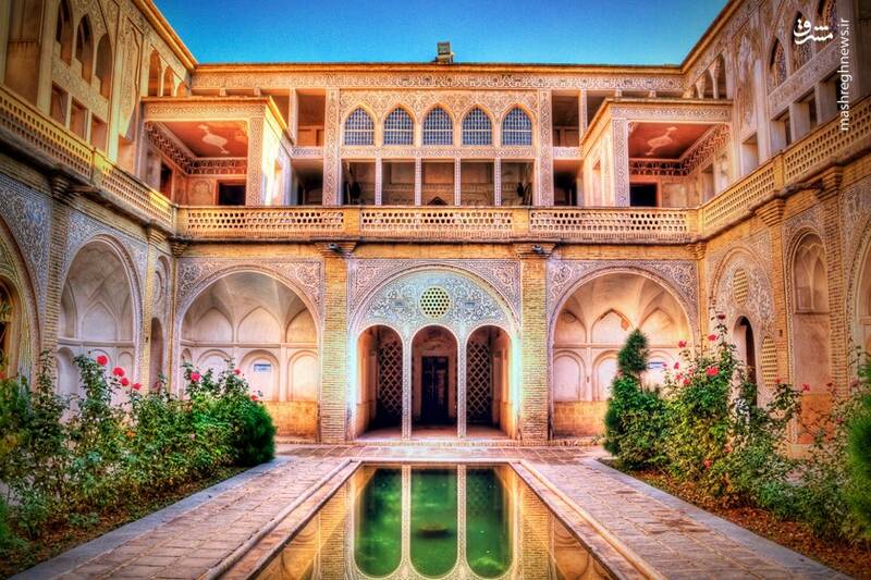 تصاویری از معماری جذاب و شگفت انگیز کاشان تصاویری از معماری جذاب و شگفت انگیز کاشان