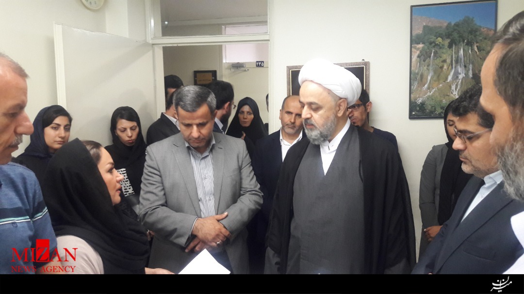 بازدید رئیس مرکز آمار و فناوری اطلاعات قوه قضائیه از مجتمع قضایی شهید بهشتی (ره) تهران بازدید رئیس مرکز آمار و فناوری اطلاعات قوه قضائیه از مجتمع قضایی شهید بهشتی (ره) تهران