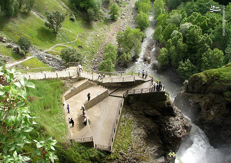آبشاری تماشایی در قلب سردشت +تصاویر آبشاری تماشایی در قلب سردشت +تصاویر
