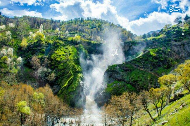 آبشاری تماشایی در قلب سردشت +تصاویر آبشاری تماشایی در قلب سردشت +تصاویر