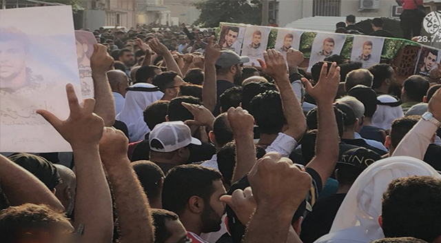 تشییع باشکوه پیکر شهید بحرینی تشییع باشکوه پیکر شهید بحرینی