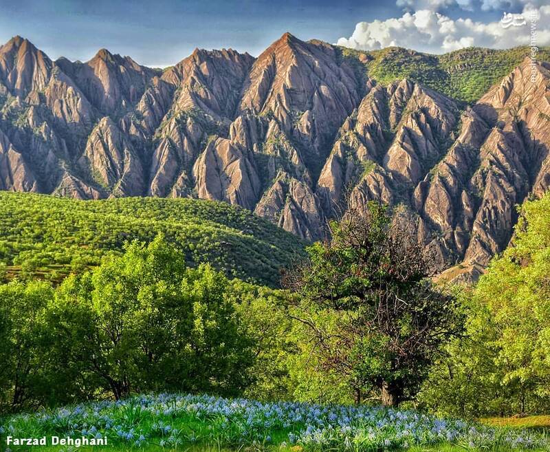 کوهی شگفتانگیز در لرستان +عکس کوهی شگفتانگیز در لرستان +عکس
