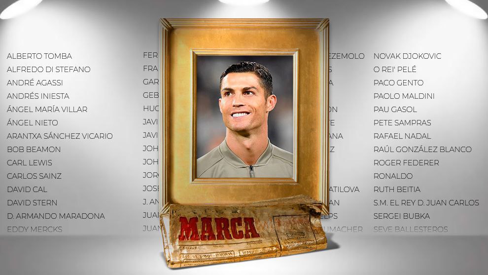کسب جایزه اساطیر مارکا توسط رونالدو /CR7 بدنبال توپ طلا