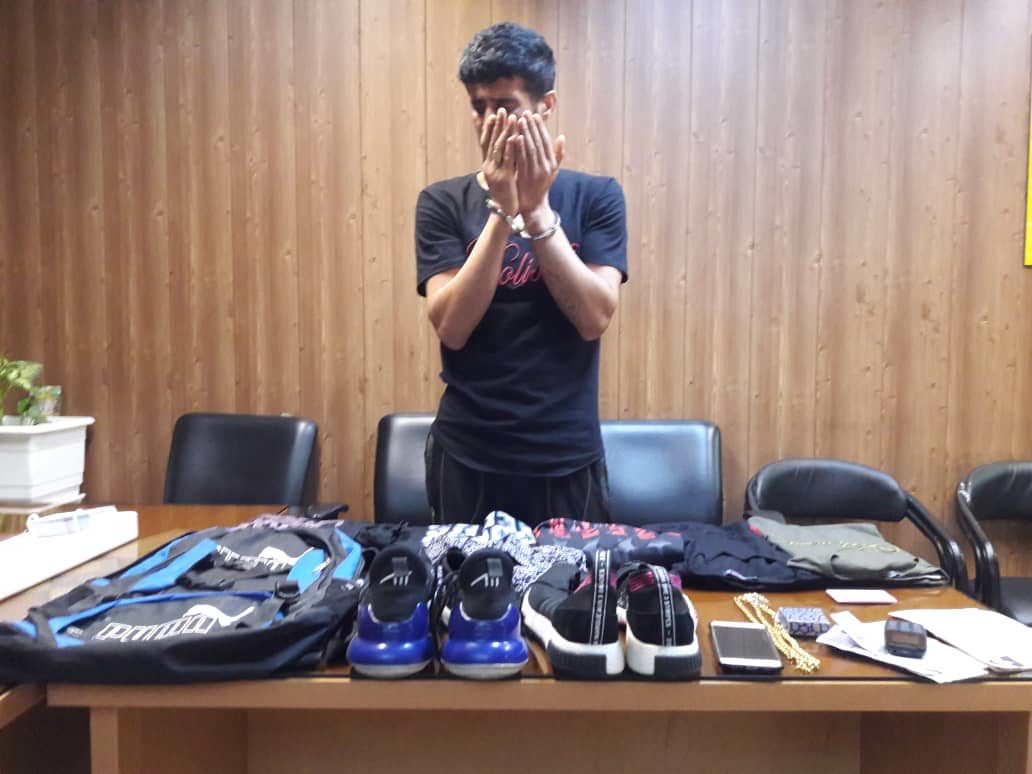 دستگیری سارق گوشی انتظامات پل طبیعت با اقدام سریع پلیس دستگیری سارق گوشی انتظامات پل طبیعت با اقدام سریع پلیس