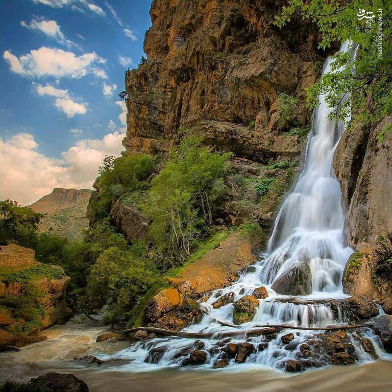آبشار زیبای الیگودرز +عکس آبشار زیبای الیگودرز +عکس