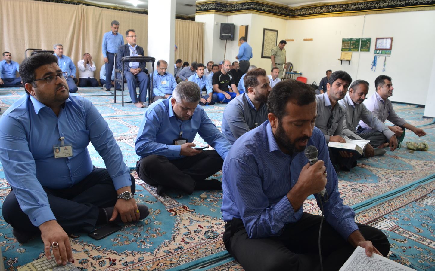 برگزاری مراسم دعای روز عرفه در پتروشیمی شهید تندگویان/ بازدید رییس محیط زیست شهرستان ماهشهر از این مجتمع برگزاری مراسم دعای روز عرفه در پتروشیمی شهید تندگویان/ بازدید رییس محیط زیست شهرستان ماهشهر از این مجتمع