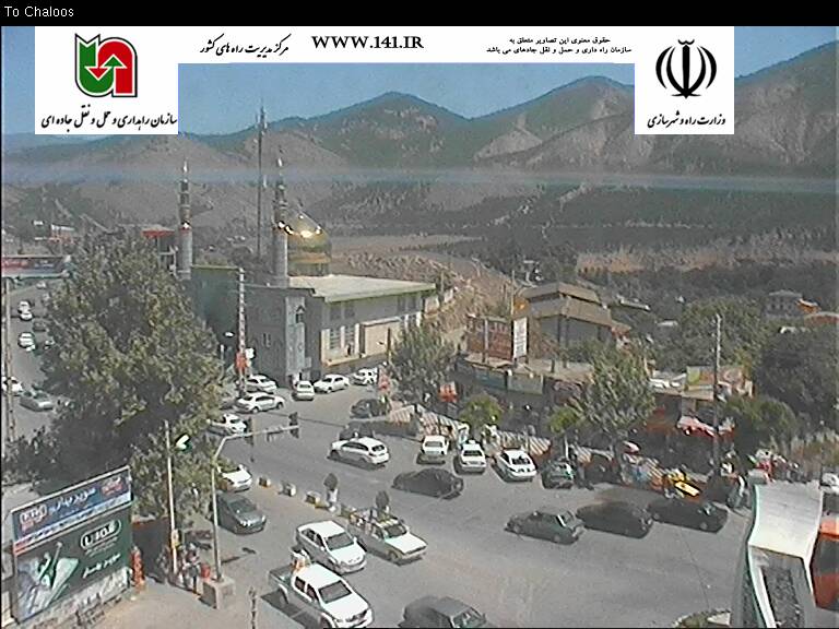 ترافیک سنگین در جاده چالوس/ مسافران در حال بازگشت ترافیک سنگین در جاده چالوس/ مسافران در حال بازگشت