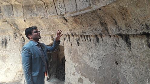 بازدید دادستان مراغه از معبد مهر روستای «ورجوی» و برخی ابنیه باستانی/ انتقاد از وضعیت حفظ و نگهداری آثار تاریخی/ سریعا اقدامات اساسی صورت گیرد