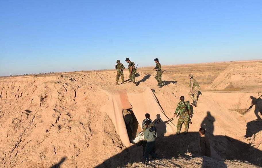 دفع حملات سنگین عناصر مخفی داعش در شمال و شمال شرق استان دیاله