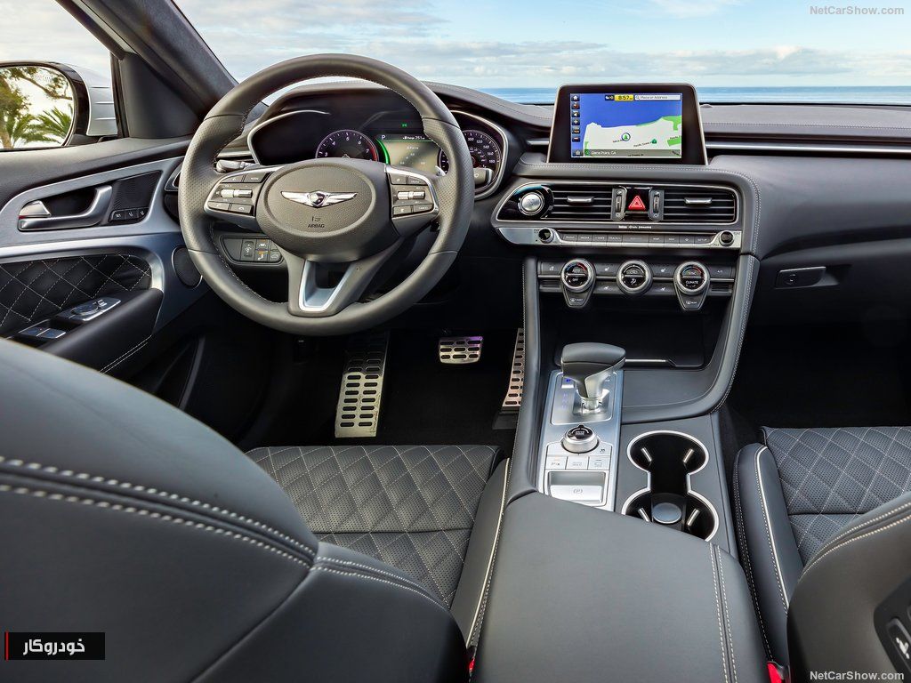 تصاویری از یک خودروی لوکس به نام خودرو Genesis G70 2019 تصاویری از یک خودروی لوکس به نام خودرو Genesis G70 2019