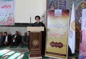 سفر حجت الاسلام والمسلمین شهیدی به خراسان جنوبی/ادای احترام به مقام شهدا و افتتاح کتابخانه شهید بصیری پور