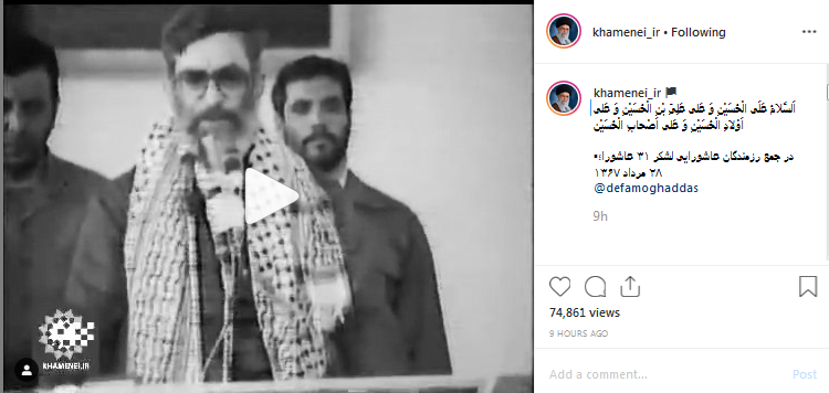 مقام معظم رهبری در جمع رزمندگان عاشورایی مقام معظم رهبری در جمع رزمندگان عاشورایی