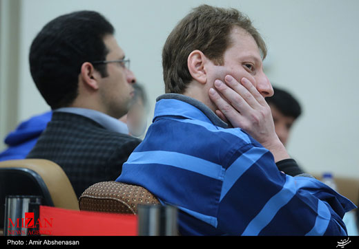 ژست های بابک زنجانی در شانزدهمین جلسه دادگاه + تصاویر