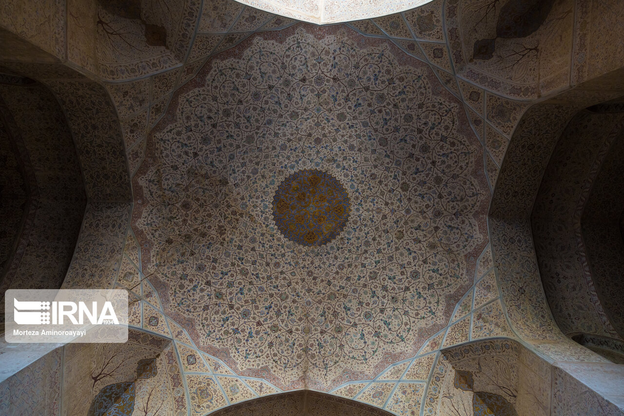 نمایی دیدنی از کاخ عالی قاپو +تصاویر
