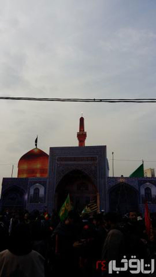 از پذیرایی زائران حسینی با ماساژ در موکب امام رضا(ع) تا ارائه اینترنت و تماس تلفنی رایگان + تصاویر