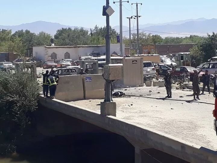 انفجار نزدیک کارزار انتخاباتی رئیس جمهور افغانستان در کابل؛دستکم ۲۴ کشته و ده‎ها زخمی