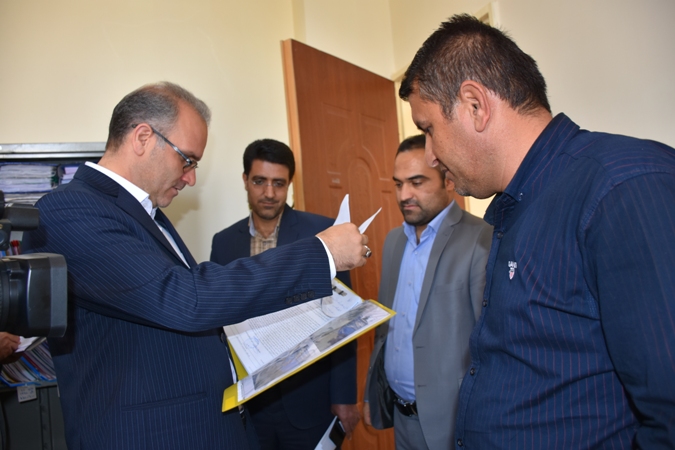 بازدید از پیش اعلام نشده رئیس کل دادگستری استان کهگیلویه و بویراحمد از دادگستری کهگیلویه