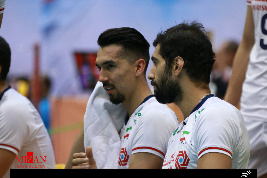 گزارش تصویری دیدار تیم های ملی والیبال ایران و چین تایپه