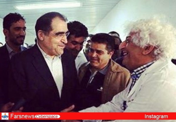 دیدار اتفاقی وزیر با استادش پس از ۳۶ سال +عکس