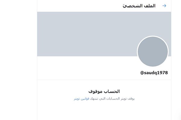 مسدود شدن هزاران صفحه ارتش سایبری سعودی و امارات توسط توئیتر +عکس مسدود شدن هزاران صفحه ارتش سایبری سعودی و امارات توسط توئیتر +عکس