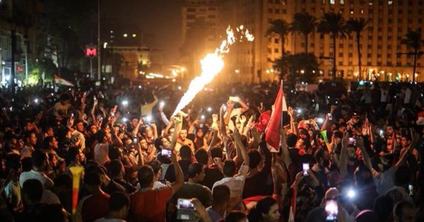 تظاهرات ضد دولتی در پایتخت و چند شهر مصر تظاهرات ضد دولتی در پایتخت و چند شهر مصر