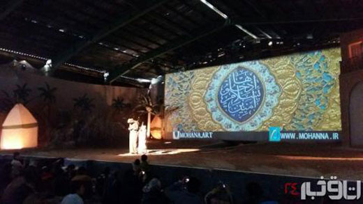 نمایش نجم الثاقب در موکب امام رضا(ع) + تصاویر