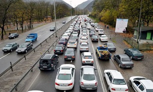 افزایش ترافیک پایتخت در آخرین روز تابستان