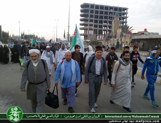 حضور اهل سنت ایران در راهپیمایی اربعین + عکس