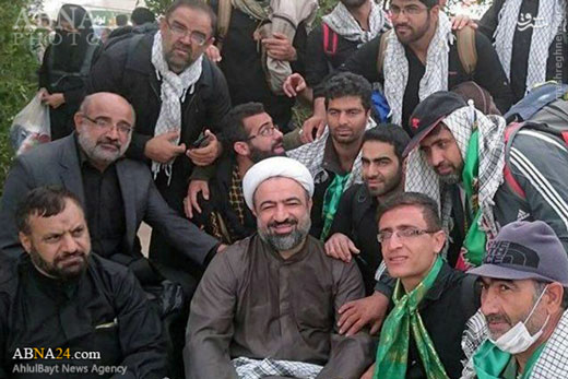 سیاستمداران ایرانی در پیاده‌روی اربعین + تصاویر