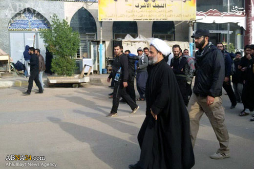 سیاستمداران ایرانی در پیاده‌روی اربعین + تصاویر