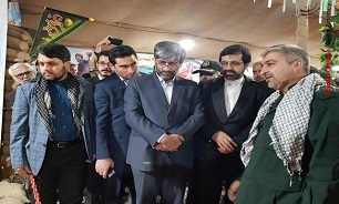 بازدید از نمایشگاه رزمی فرهنگی والفجر 8 به مناسبت هفته دفاع مقدس