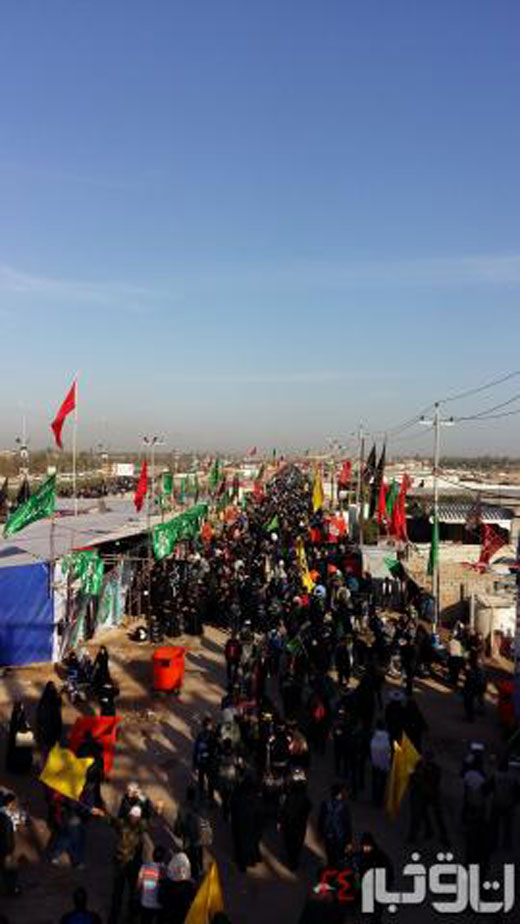 گزارش تصویری از پیادهروی اربعین حسینی گزارش تصویری از پیادهروی اربعین حسینی