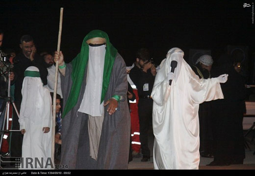 برگزاری تعزیه خوانی در مرز چذابه + تصاویر برگزاری تعزیه خوانی در مرز چذابه + تصاویر