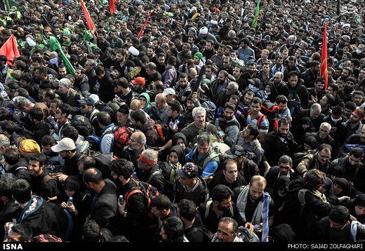 ازدحام زائران در مرز مهران + تصاویر ازدحام زائران در مرز مهران + تصاویر