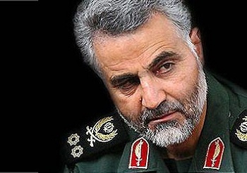 کلوب طرفداران پوتین از سردار سلیمانی تمجید کرد