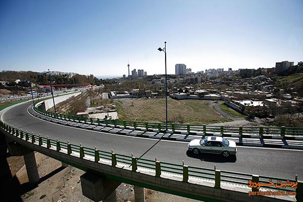 آغاز عملیات احداث دوربرگردان‌های بزرگراه ارتش