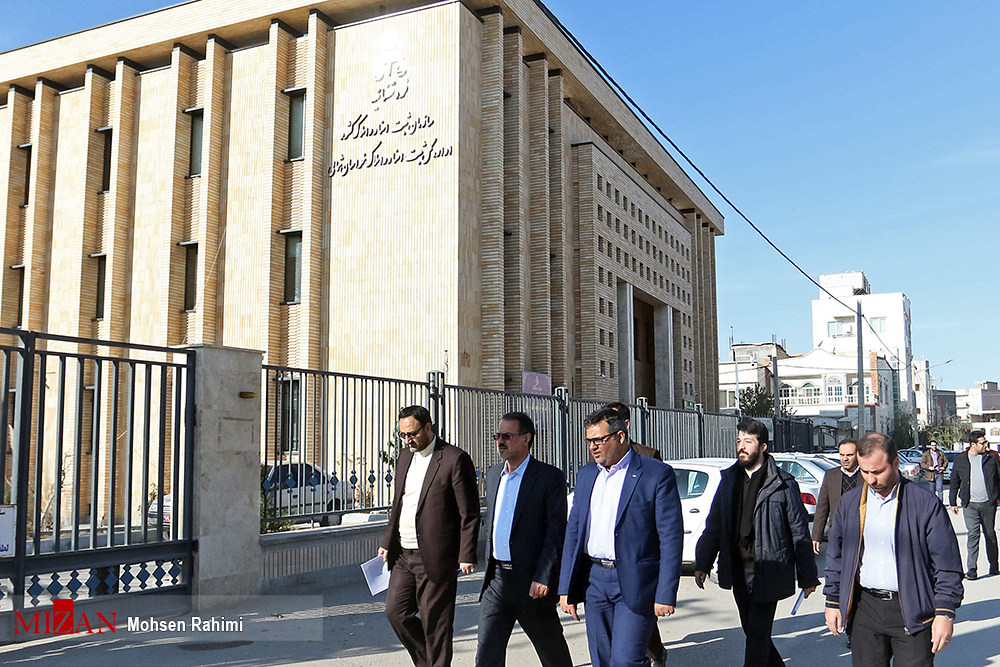 بازدید از پیش اعلام نشده رئیس سازمان ثبت اسناد و املاک کشور از اداره ثبت اسناد و املاک بجنورد