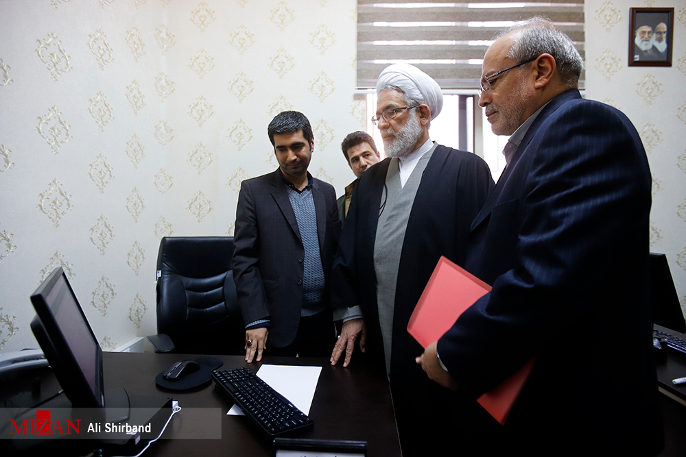 دادستان کل کشور از ستاد پاسخگویی به استعلامات یازدهمین دوره انتخابات مجلس بازدید کرد دادستان کل کشور از ستاد پاسخگویی به استعلامات یازدهمین دوره انتخابات مجلس بازدید کرد