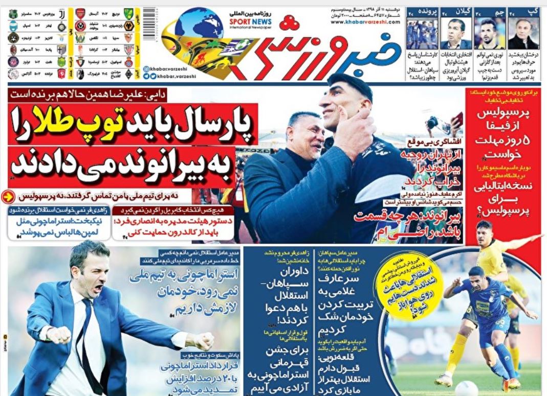 اگر توان مدیریتی ندارید، مسئولیت نپذیرید/ چک لیست اصلاحات اقتصادی/ تغییر مسیر پس اندازها/ پرواز افتخار یا سفر اضافه؟ اگر توان مدیریتی ندارید، مسئولیت نپذیرید/ چک لیست اصلاحات اقتصادی/ تغییر مسیر پس اندازها/ پرواز افتخار یا سفر اضافه؟