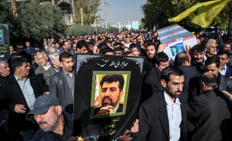 مراسم بزرگداشت مرحوم رکن‌آبادی در حسینیه حضرت زهرا میدان سپاه