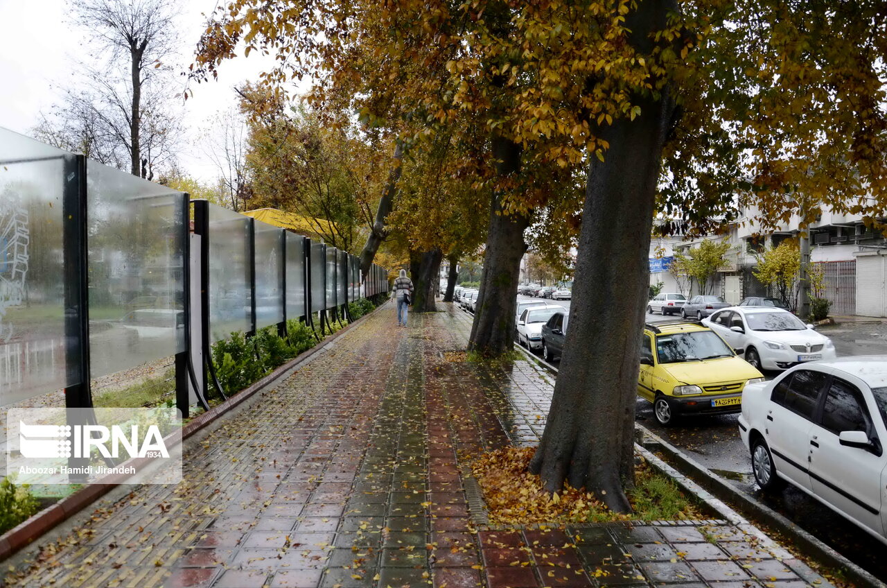حال و هوای زیبای پاییزی در رشت +تصاویر