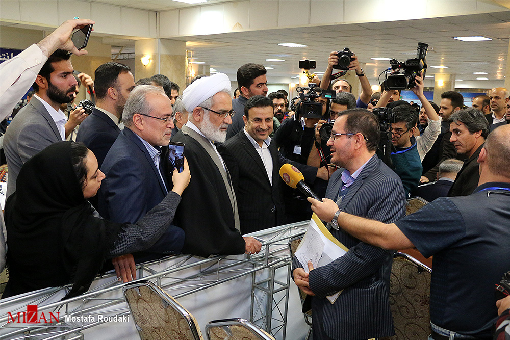 بازدید دادستان کل کشور از فرآیند ثبت نام نامزدهای انتخابات مجلس یازدهم بازدید دادستان کل کشور از فرآیند ثبت نام نامزدهای انتخابات مجلس یازدهم