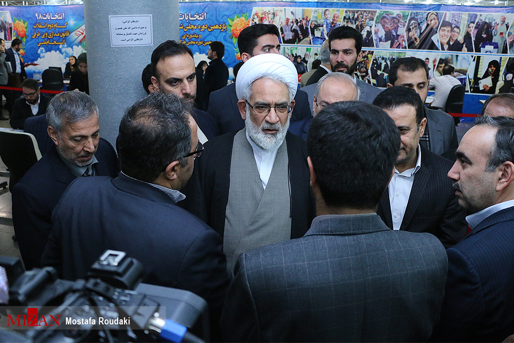 بازدید دادستان کل کشور از فرآیند ثبت نام نامزدهای انتخابات مجلس یازدهم بازدید دادستان کل کشور از فرآیند ثبت نام نامزدهای انتخابات مجلس یازدهم
