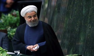 رئیس جمهور وارد مجلس شد