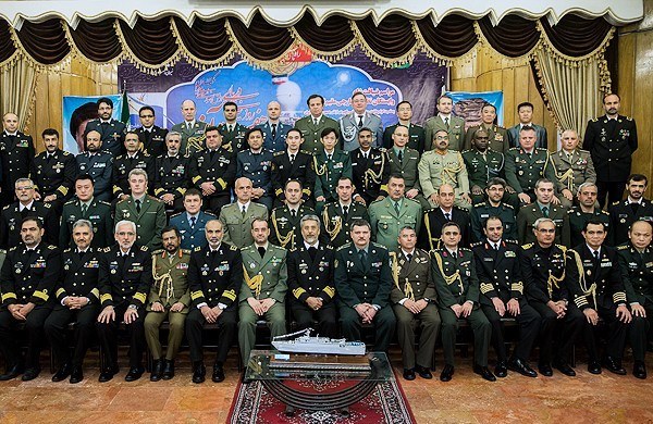 امیر سیاری با وابستگان نظامی خارجی در تهران دیدار و گفتگو کرد