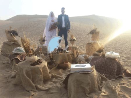 جالب ترین ایده زوج یزدی برای مراسم عقد +عکس جالب ترین ایده زوج یزدی برای مراسم عقد +عکس