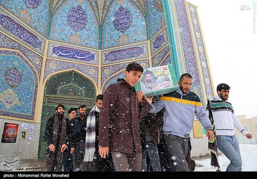تشییع شهید مدافع حرم در دانشگاه قم + تصاویر تشییع شهید مدافع حرم در دانشگاه قم + تصاویر